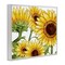 Stupell Industries Rustic Bloom Sunflowers Framed Giclee, design by Kim Allen